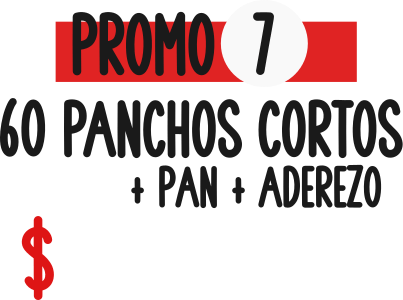 60 Panchos cortos